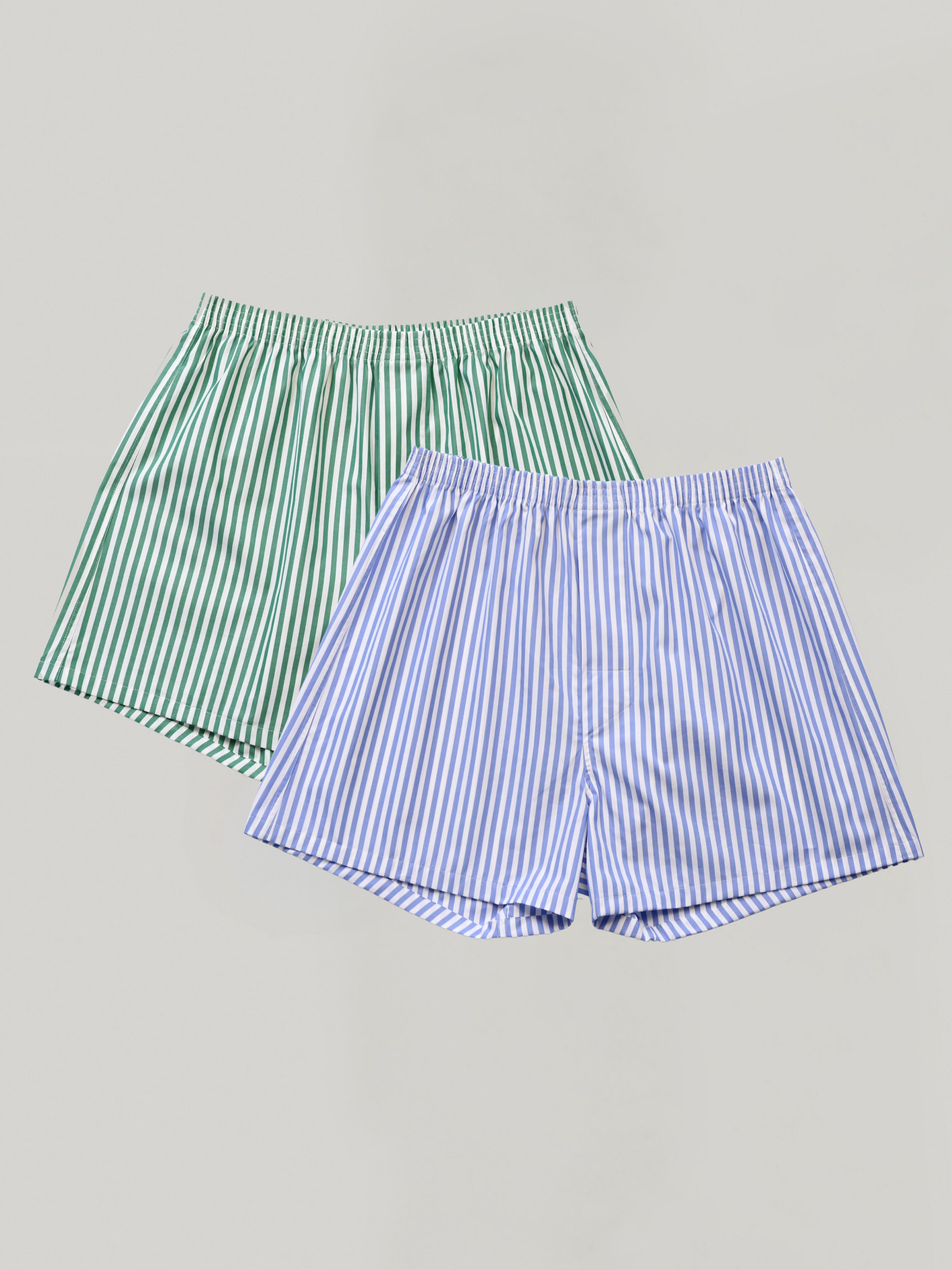 2-pack | Green bengal & Oxford Stripe