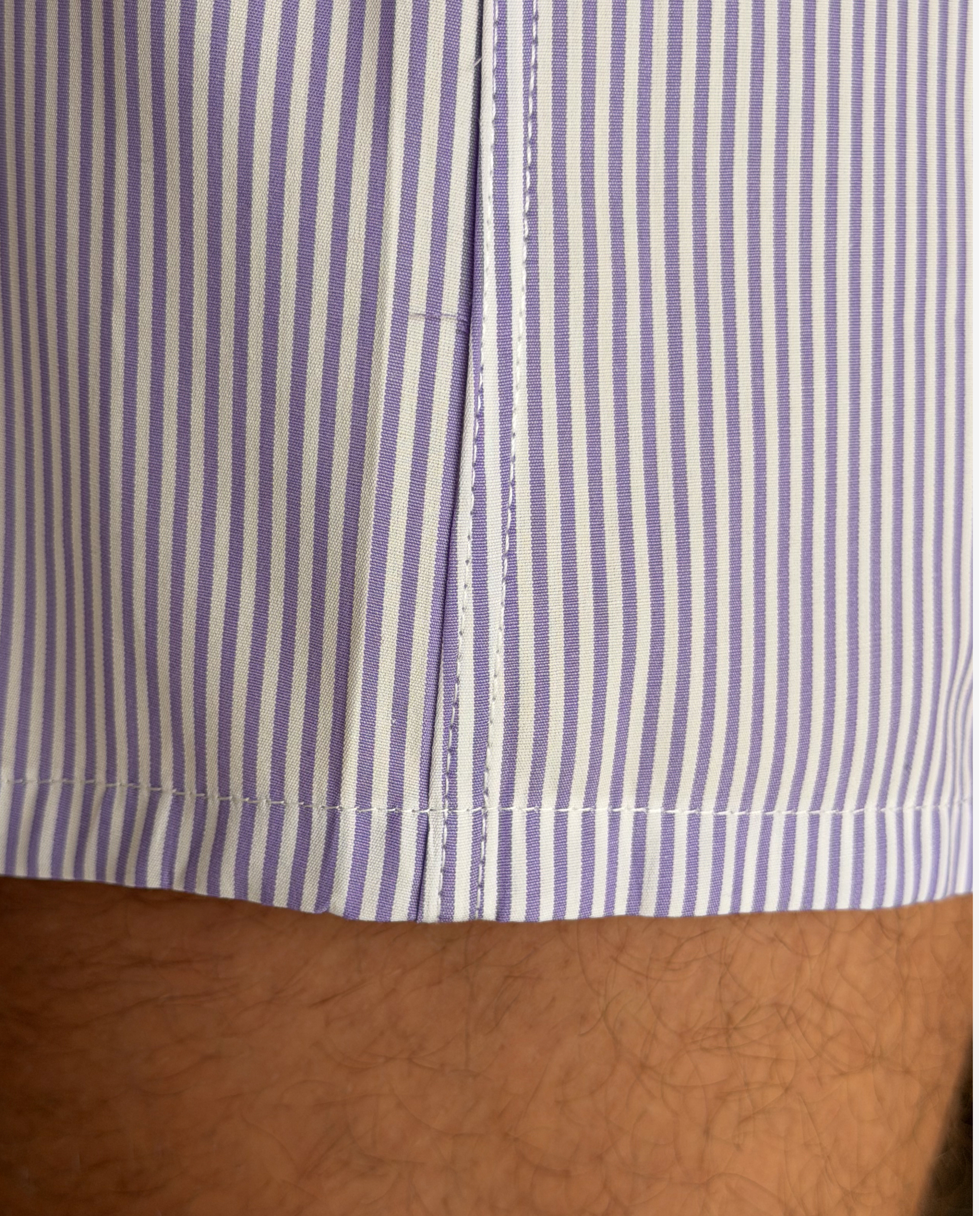 LILAC PINSTRIPE