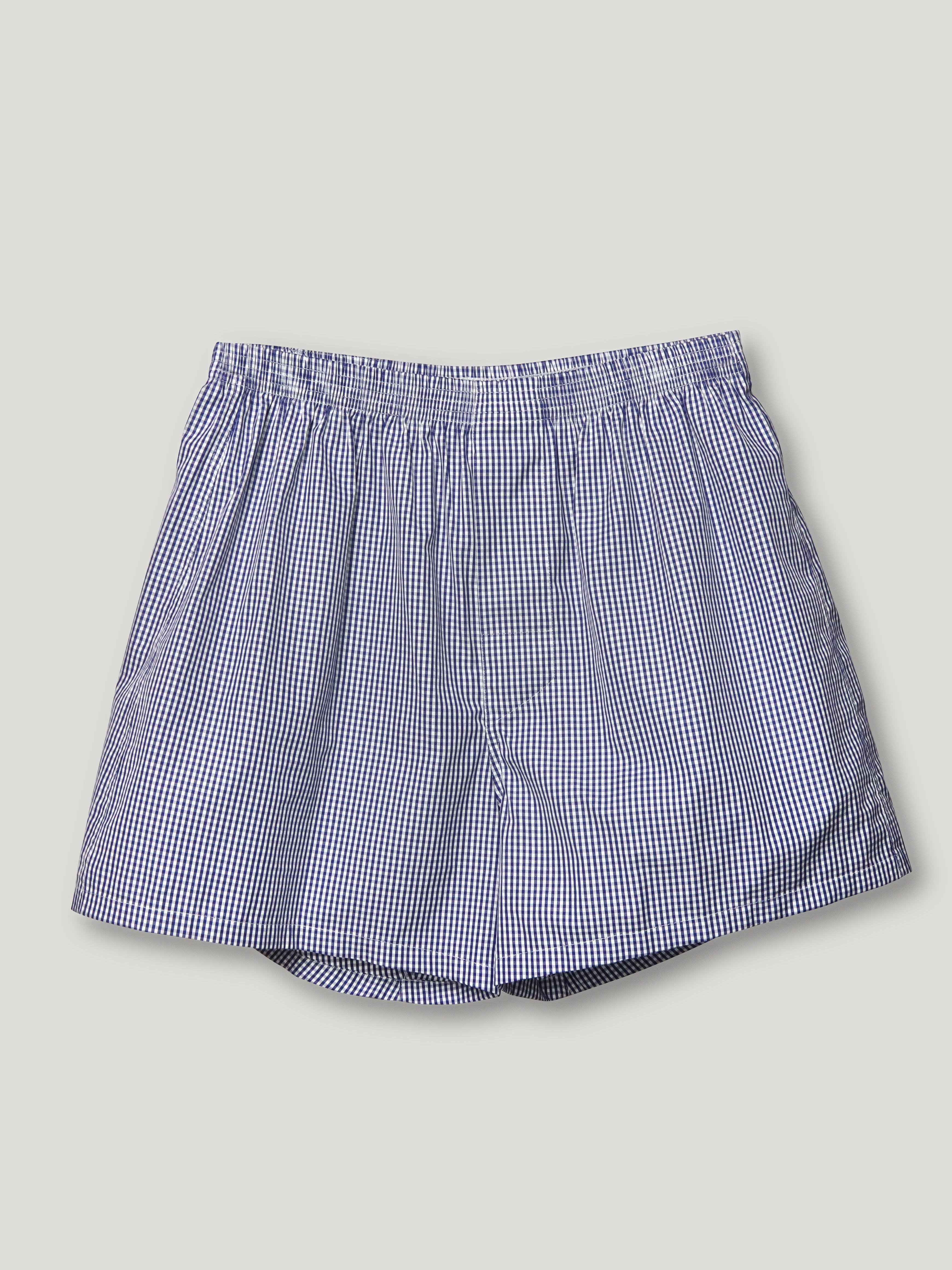 Navy Gingham