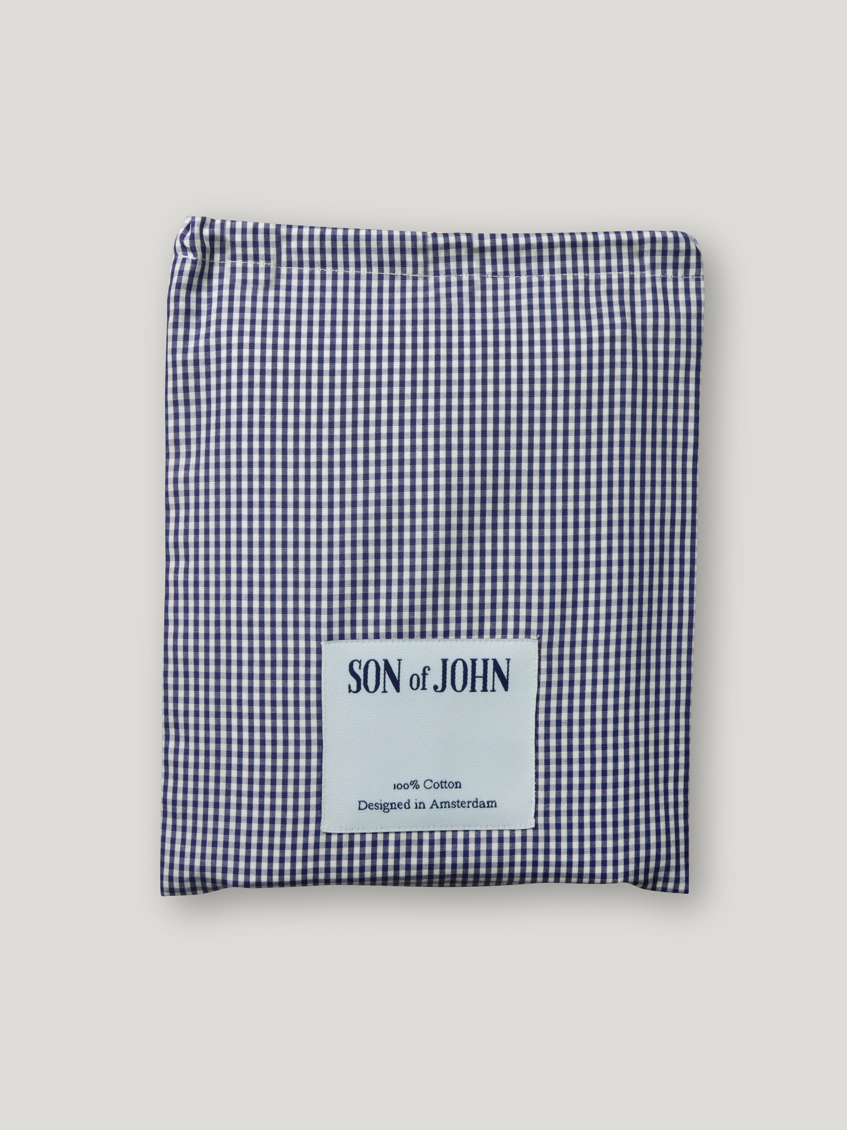 Navy Gingham