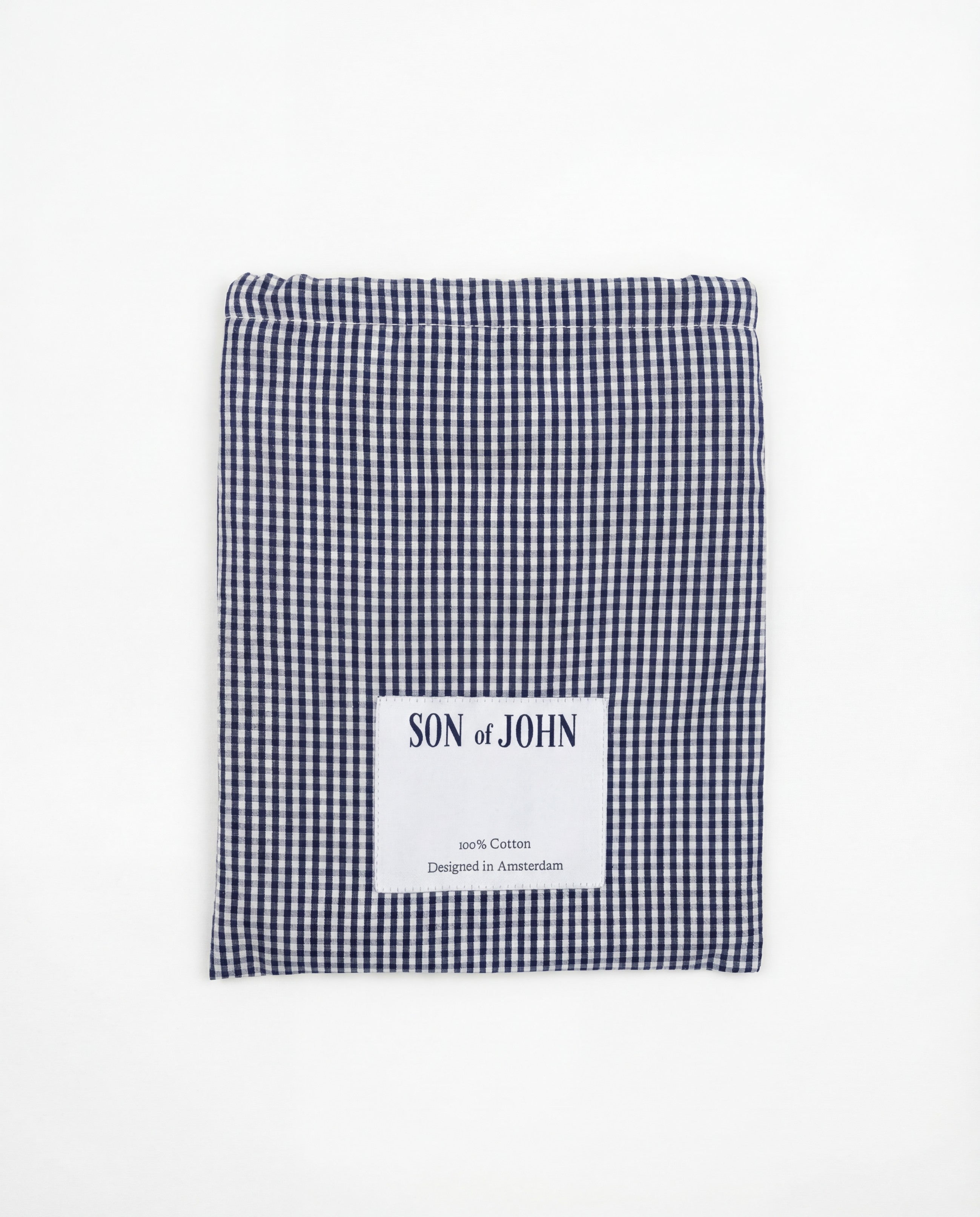 NAVY GINGHAM