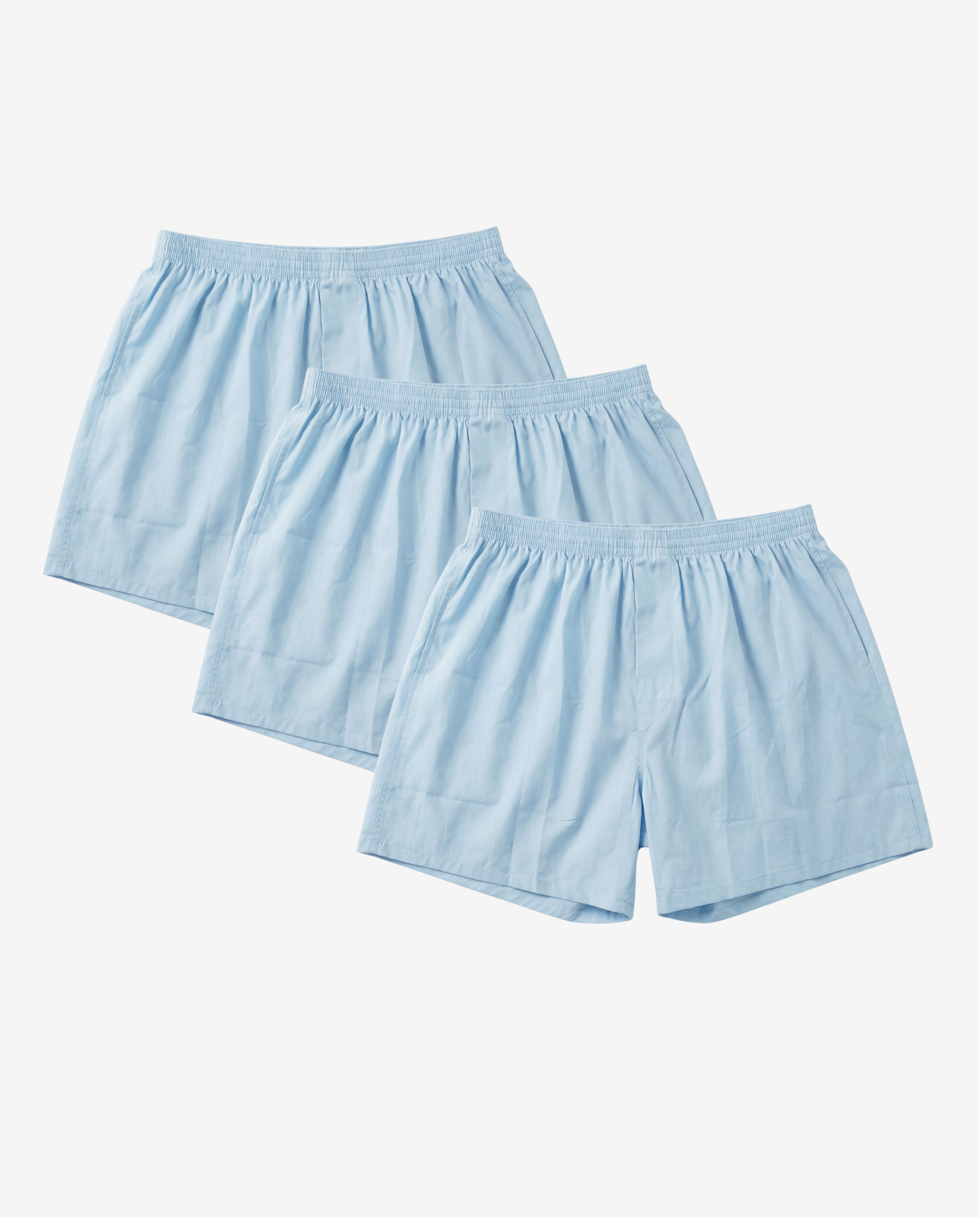3-PACK | BABY BLUE PINSTRIPE