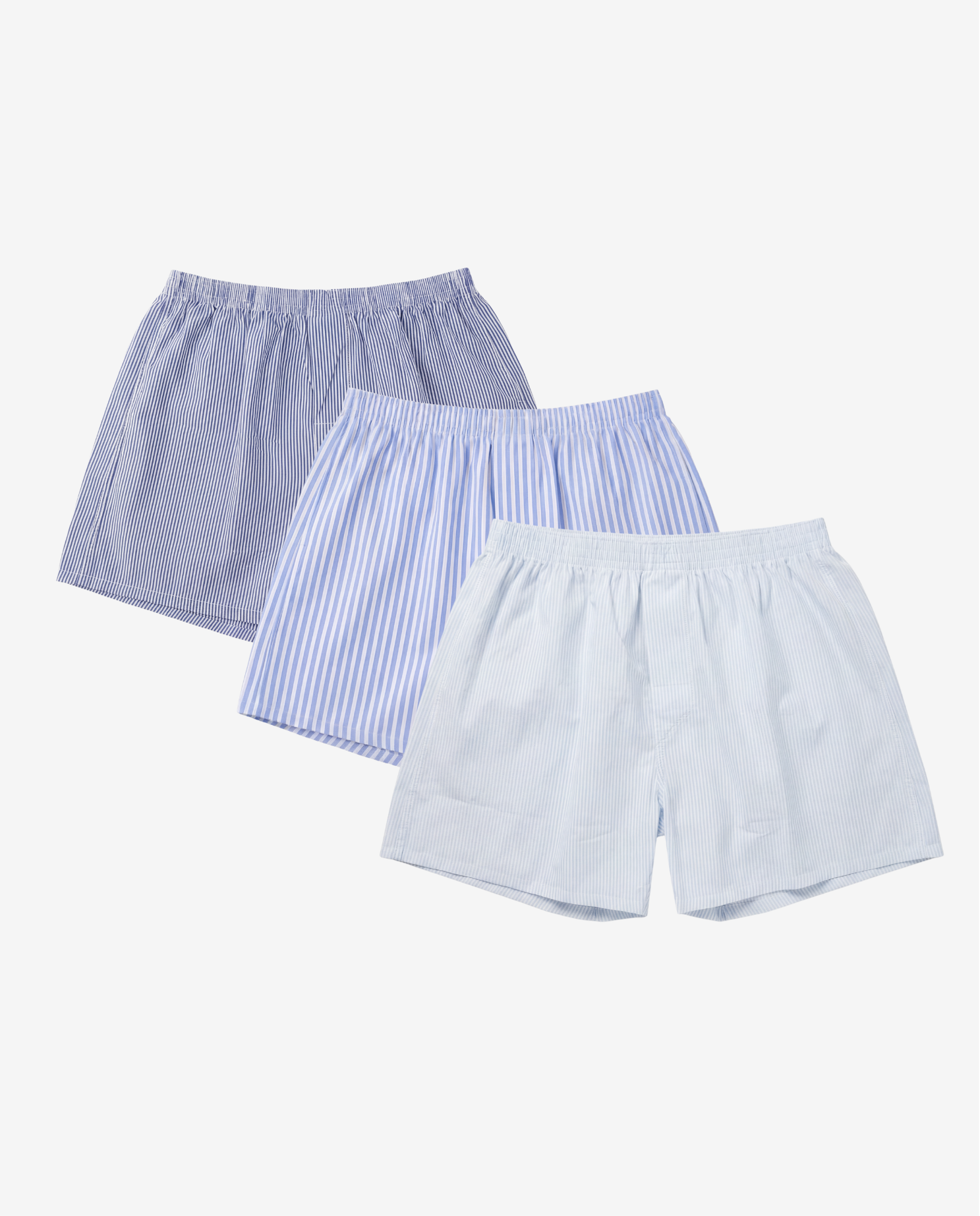 3-PACK | BLUE STRIPED ESSENTIALS